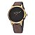 Relógio Masculino Weide Analógico WD005 - Marrom, Dourado e Preto - Imagem 1