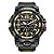 Relógio Masculino Smael AnaDigi 8035 Preto e Dourado - Imagem 1