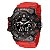 Relógio Masculino Smael AnaDigi 8080 Vermelho e Preto - Imagem 1