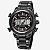 Relógio Masculino Weide AnaDigi WH-3406 - Preto e Vermelho - Imagem 2
