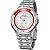 Relógio Masculino Weide AnaDigi WH-849 - Prata, Branco e Vermelho - Imagem 1