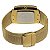 Relógio Unissex Tuguir Analógico TG30336 Dourado e Preto - Imagem 3