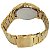 Relógio Masculino de Aço Tuguir Analógico Infinity TGI37097 Dourado e Preto - Imagem 4