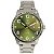 Relógio Masculino de Aço Tuguir Analógico Infinity TGI37100 Prata e Verde - Imagem 1