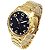 Relógio Masculino de Aço Tuguir Analógico Infinity TGI37102 Dourado e Preto - Imagem 2
