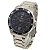 Relógio Masculino de Aço Tuguir Analógico Infinity TGI37077 Prata e Preto - Imagem 2