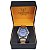 Relógio Masculino de Aço Tuguir Analógico Infinity TGI37079 Prata e Azul - Imagem 3