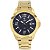 Relógio Masculino Tuguir Analógico Infinity TGI37080 Dourado e Preto - Imagem 1