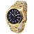 Relógio Masculino Tuguir Analógico Infinity TGI37080 Dourado e Preto - Imagem 2