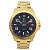 Relógio Masculino de Aço Tuguir Analógico Infinity TGI37107 Dourado e Preto - Imagem 1