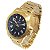 Relógio Masculino de Aço Tuguir Analógico Infinity TGI37107 Dourado e Preto - Imagem 2