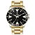 Relógio Masculino Tuguir Analógico Infinity TGI37110 Dourado e Preto - Imagem 1