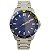 Relógio Masculino Tuguir Analógico Infinity TGI37113 Prata e Azul - Imagem 1