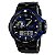 Relógio Masculino Skmei Anadigi 1070 Preto e Azul - Imagem 1