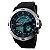 Relógio Masculino Skmei Anadigi 1110 Prata e Azul - Imagem 2