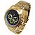 Cronógrafo Masculino Tuguir Analógico Infinity TGI37087 Dourado e Cinza - Imagem 2