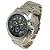 Cronógrafo Masculino Tuguir Analógico Infinity TGI37084 Prata e Verde - Imagem 2
