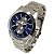 Relógio Masculino de Aço MultiFunção Tuguir Analógico Infinity TGI37082 Prata e Azul - Imagem 2