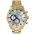 Relógio Cronógrafo Masculino de Aço Tuguir Analógico Infinity TGI37067 Dourado - Imagem 1