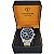 Relógio Cronógrafo Masculino de Aço Tuguir Analógico Infinity TGI37065 Prata e Azul - Imagem 3