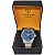 Relógio Masculino de Aço MultiFunção Tuguir Analógico Infinity TGI37056 Prata e Azul - Imagem 3
