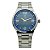 Relógio Masculino Tuguir Analógico 5440G - Prata e Azul - Imagem 1