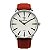 Relógio Masculino Tuguir Analógico 5273G - Vermelho e Prata - Imagem 1