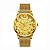 Relógio Masculino Skmei Analógico 9166 Dourado - Imagem 1