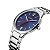 Relógio Unissex Curren Analógico 8280 - Prata e Azul - Imagem 2