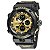 Relógio Masculino Smael AnaDigi 8038 Preto e Dourado - Imagem 1