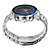 Relógio Masculino Relógio Weide AnaDigi WH5203 Prata e Azul - Imagem 3