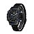 Relógio Masculino Relógio Weide AnaDigi WH-6910 Preto e Azul - Imagem 2