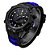 Relógio Masculino Weide AnaDigi WH6406B Preto e Azul - Imagem 2