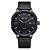 Relógio Masculino Weide Analógico WD004B Preto e Azul - Imagem 1