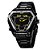 Relógio Masculino Weide AnaDigi WH1102B Preto e Amarelo - Imagem 2