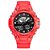 Relógio Masculino Weide AnaDigi WA3J8010 Vermelho - Imagem 1