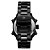 Relógio Masculino Weide AnaDigi WH7302B Preto e Azul - Imagem 3