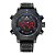 Relógio Masculino Weide AnaDigi WH6103B Preto e Azul - Imagem 2