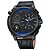 Relógio Masculino Weide Analógico UV1507B Preto e Azul - Imagem 1