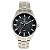 Relógio Masculino de Aço Tuguir Analógico Infinity 23-2229 Prata e Preto - Imagem 1