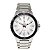 Relógio Masculino de Aço Tuguir Analógico Infinity 23-2238 Prata e Branco e Vermelho - Imagem 1