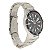 Relógio Masculino de Aço Tuguir Analógico Infinity 23-2238 Prata e Preto e Vermelho - Imagem 3