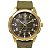 Relógio Masculino de Aço Tuguir Analógico Infinity 23-2236 Dourado e Verde - Imagem 1