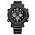 Relógio Masculino Weide AnaDigi WH6305 - Preto - Imagem 1