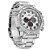 Relógio Masculino Weide AnaDigi WH6305 - Prata e Branco - Imagem 2