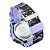 Relógio Masculino Weide AnaDigi WA3J8007 Azul Camuflado - Imagem 3