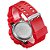Relógio Masculino Weide AnaDigi WA3J8003 - Vermelho e Preto - Imagem 3
