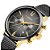 Relógio Masculino Curren Analógico 8313 - Preto e Dourado - Imagem 2
