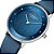 Relógio Feminino Curren Analógico C9033L - Azul e Prata - Imagem 2