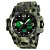 Relógio Masculino Skmei AnaDigi 1155B - Verde e Camuflado - Imagem 2